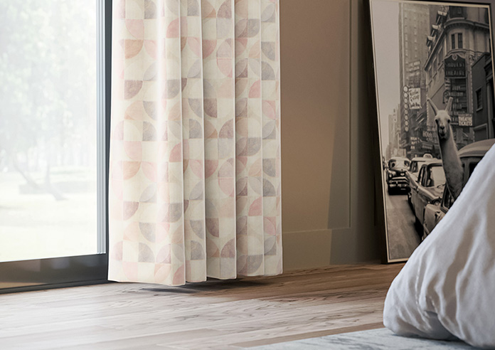 Mosaic Tile, Valentine - Made to Measure Curtains - Image 5